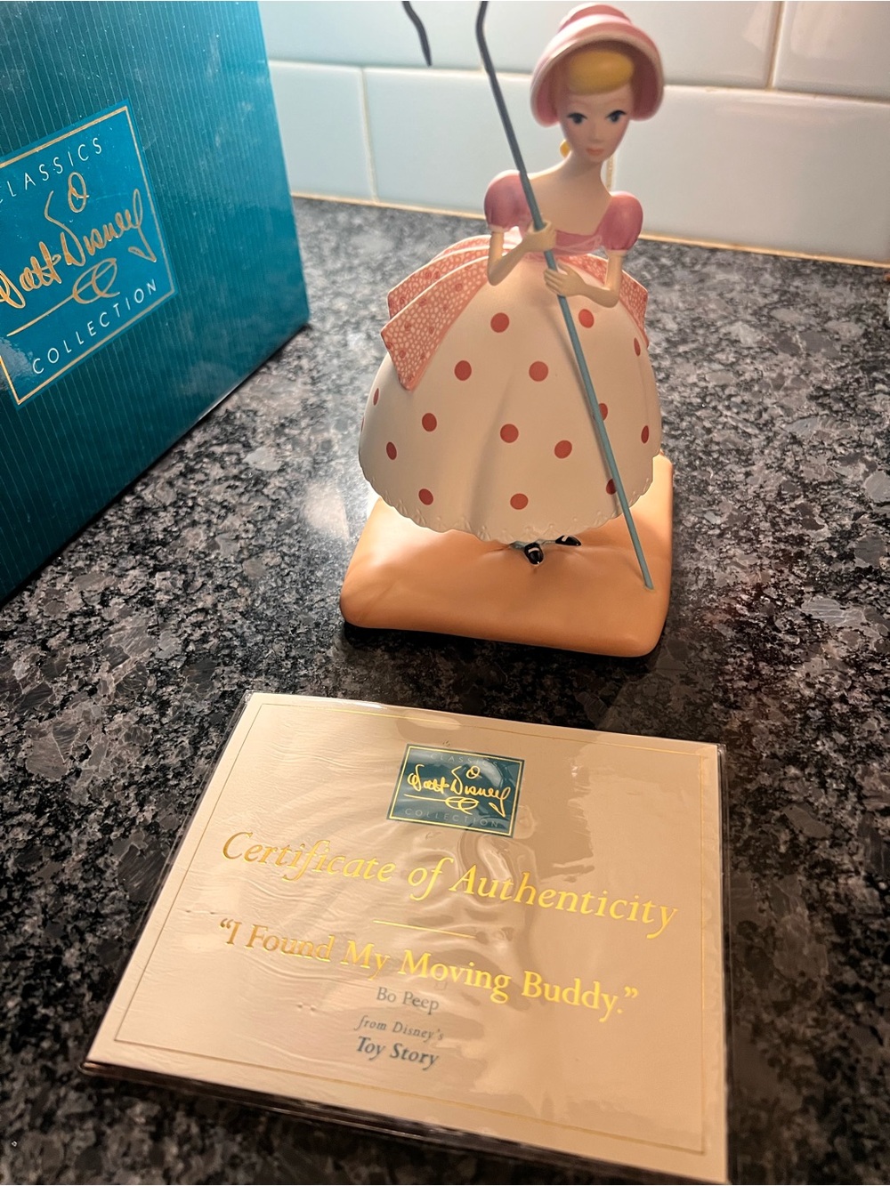 WDCC Toy Story Bo Peep "I Found My Moving Buddy" Porcelain Figurine 11K 413200 - Picture 1 of 5